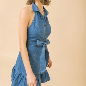 Denim dress